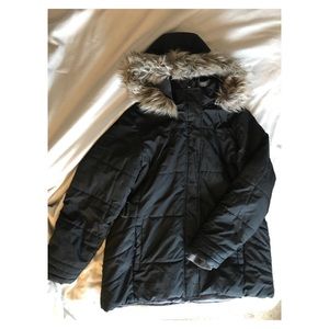 Black winter coat